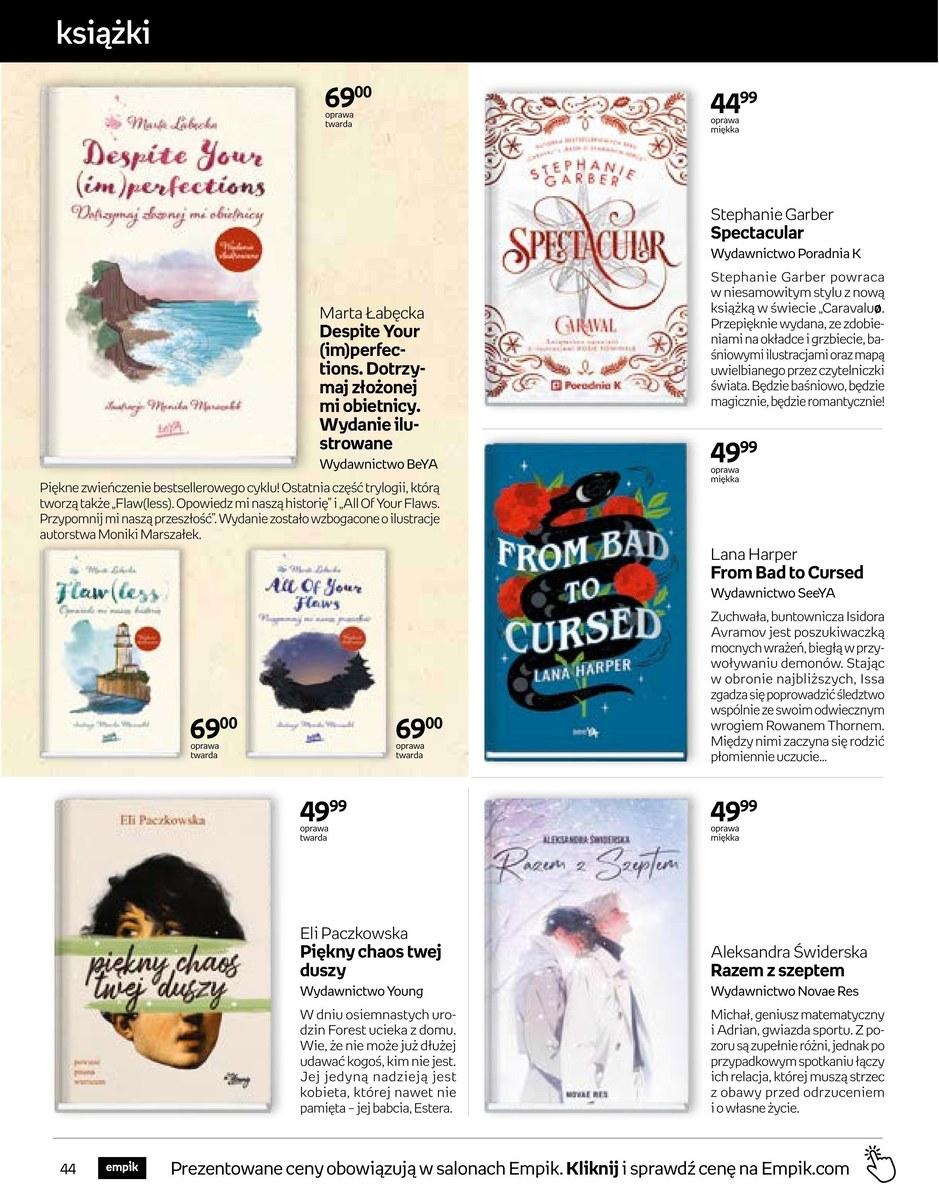 Gazetka promocyjna empik str. 44