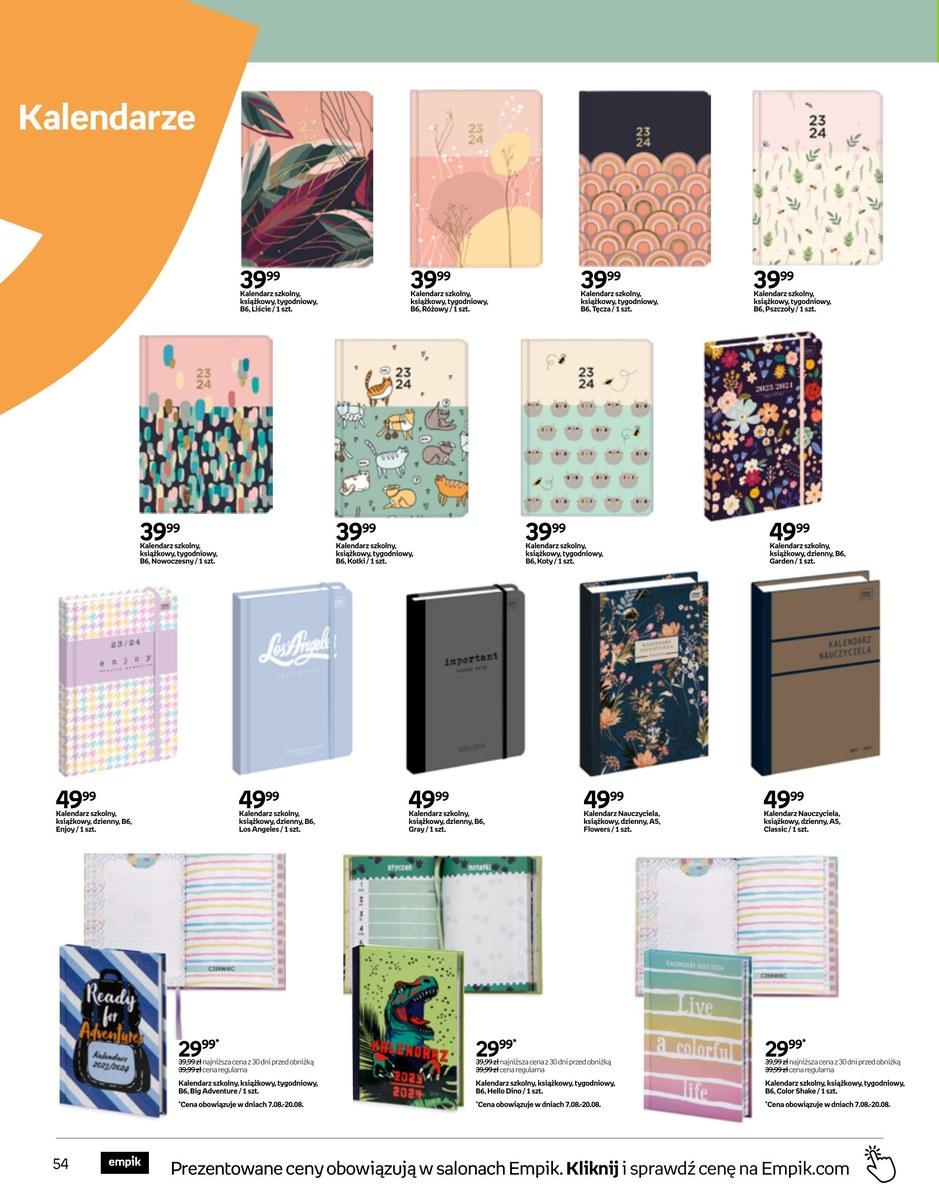Gazetka promocyjna empik str. 54