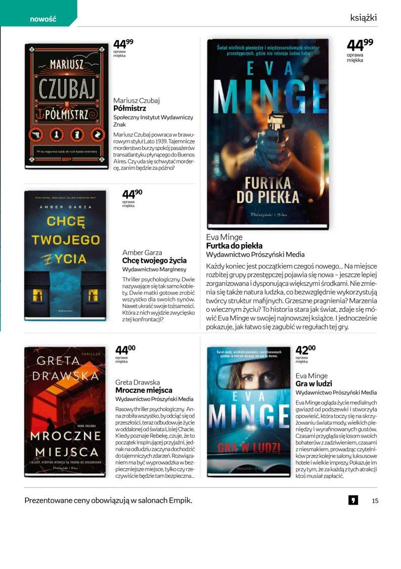 Gazetka promocyjna empik str. 15