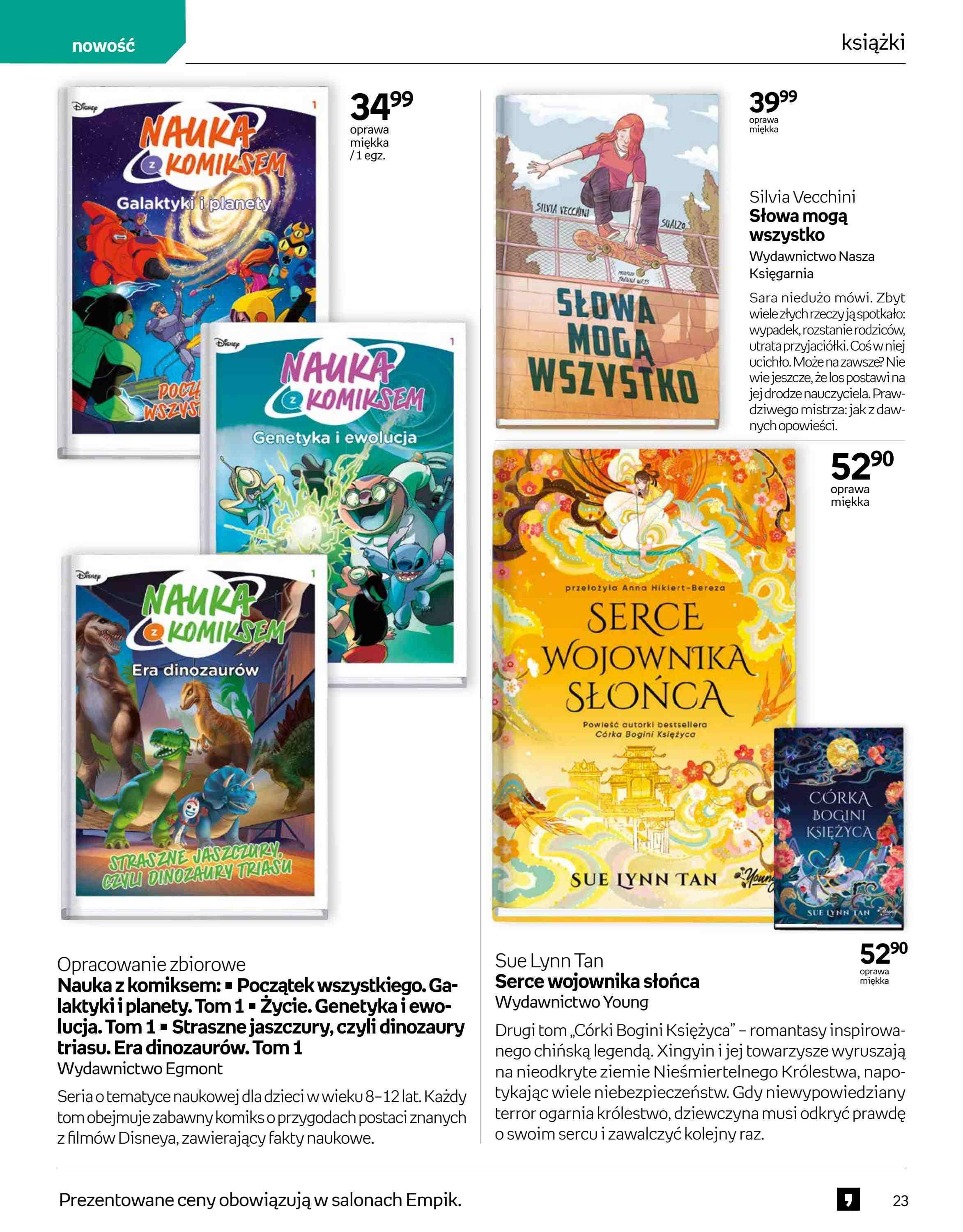 Gazetka promocyjna empik str. 23