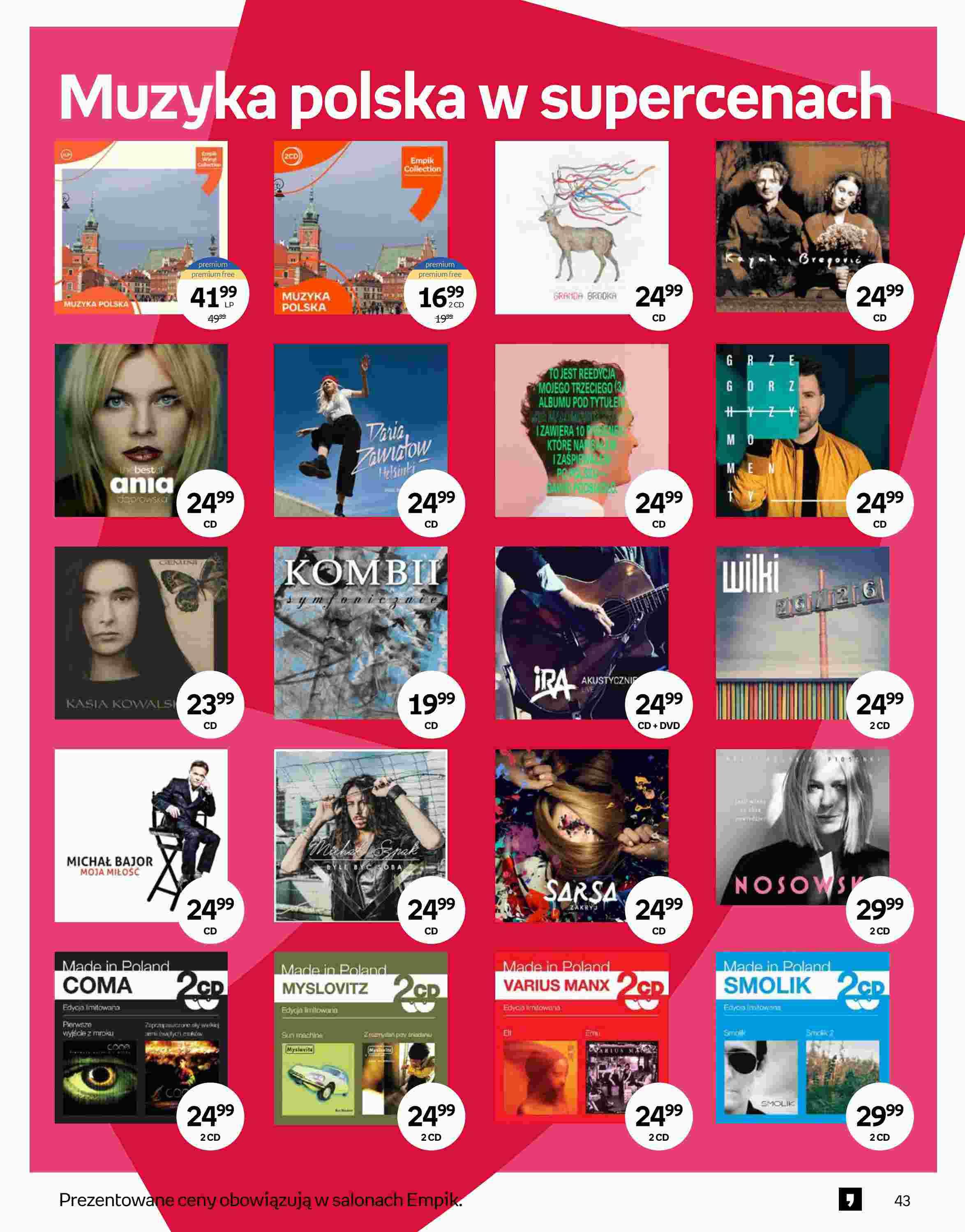 Gazetka promocyjna empik str. 43