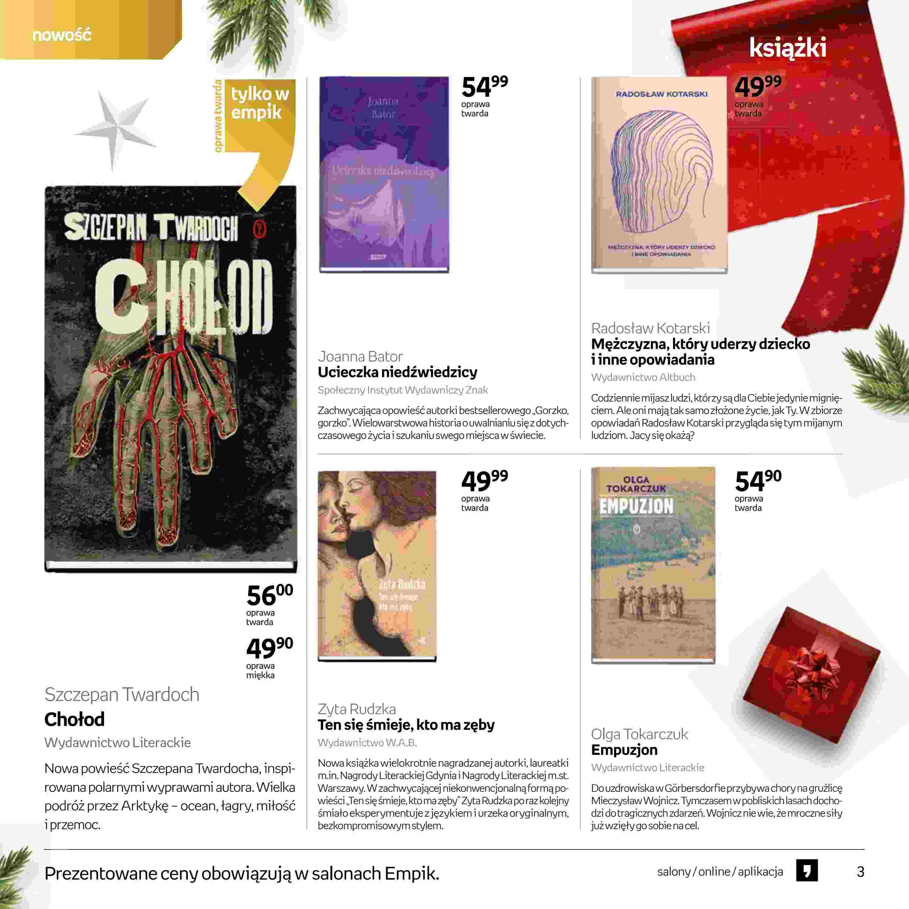 Gazetka promocyjna empik str. 3