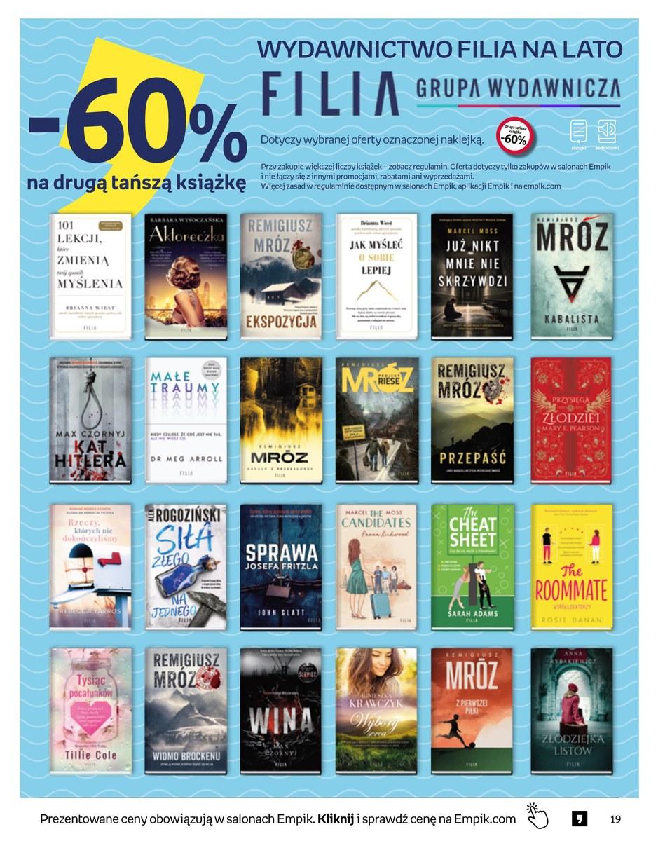 Gazetka promocyjna empik str. 19