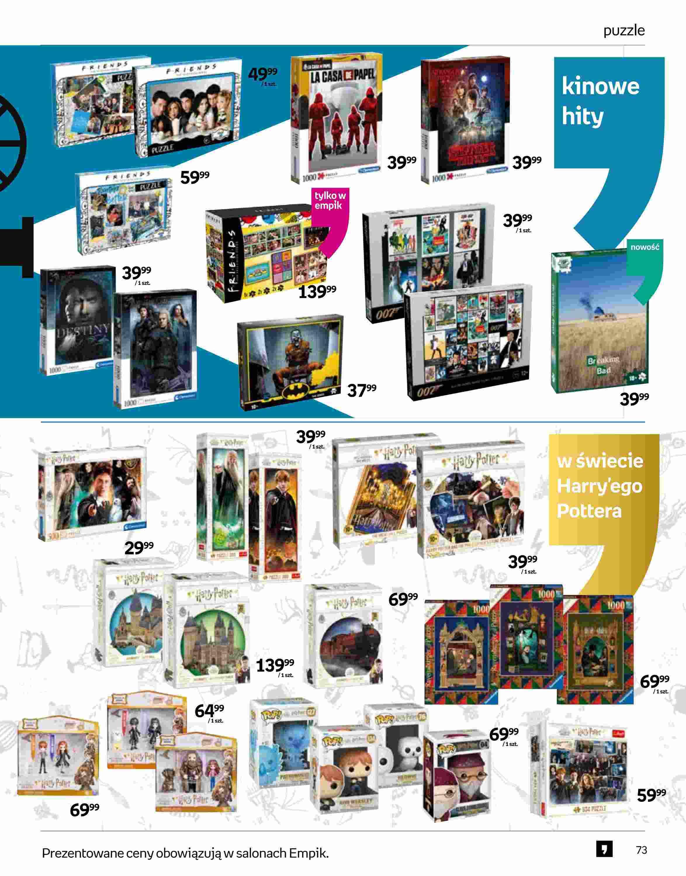 Gazetka promocyjna empik str. 73