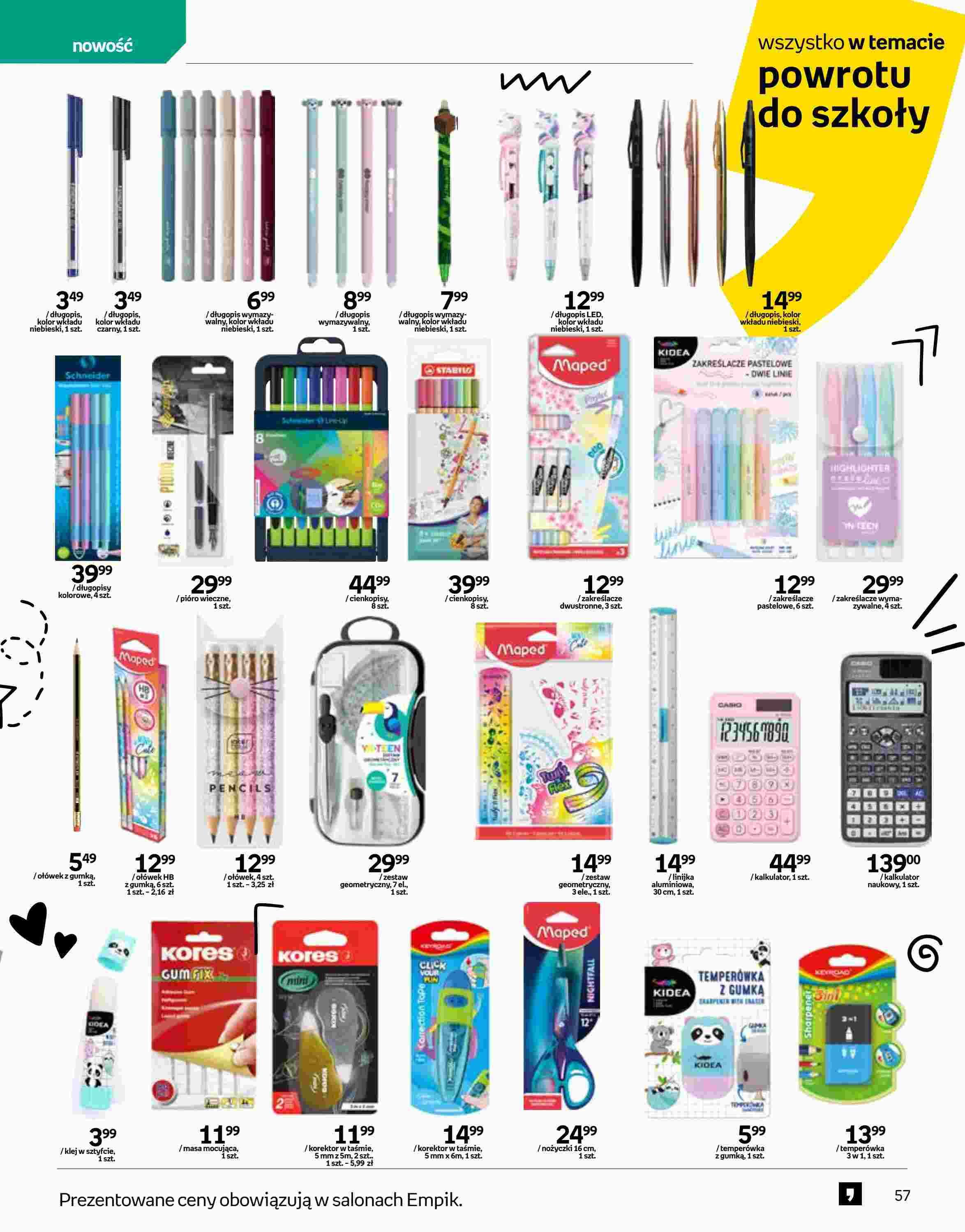 Gazetka promocyjna empik str. 57