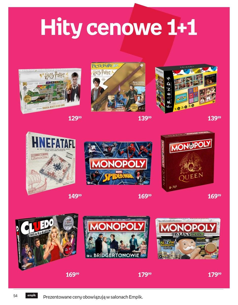 Gazetka promocyjna empik str. 54