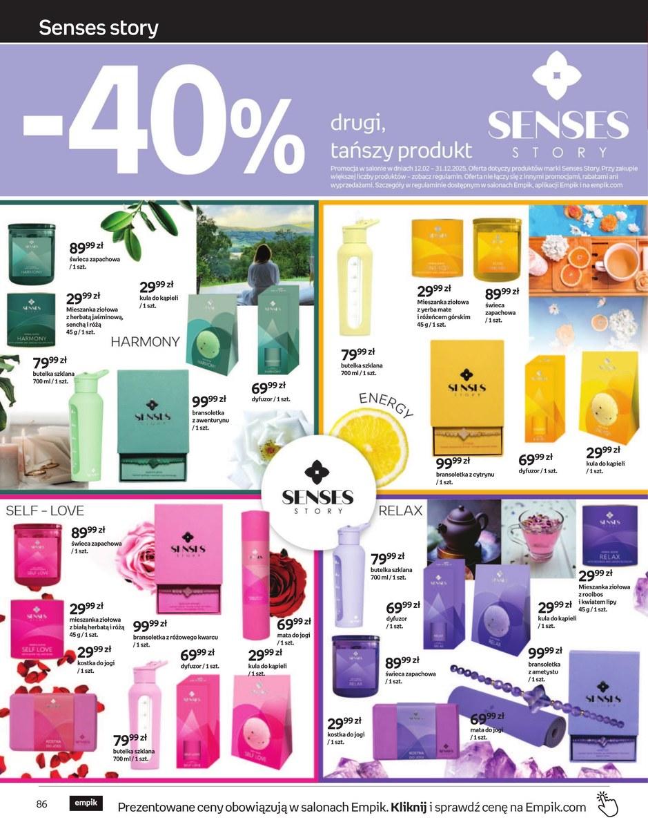 Gazetka promocyjna empik str. 86