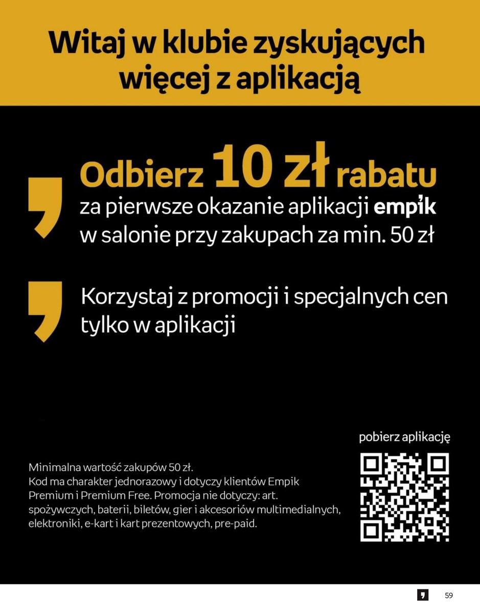 Gazetka promocyjna empik str. 59