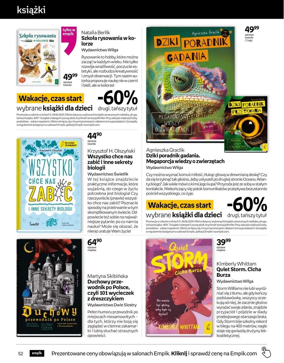 Gazetka promocyjna empik str. 52