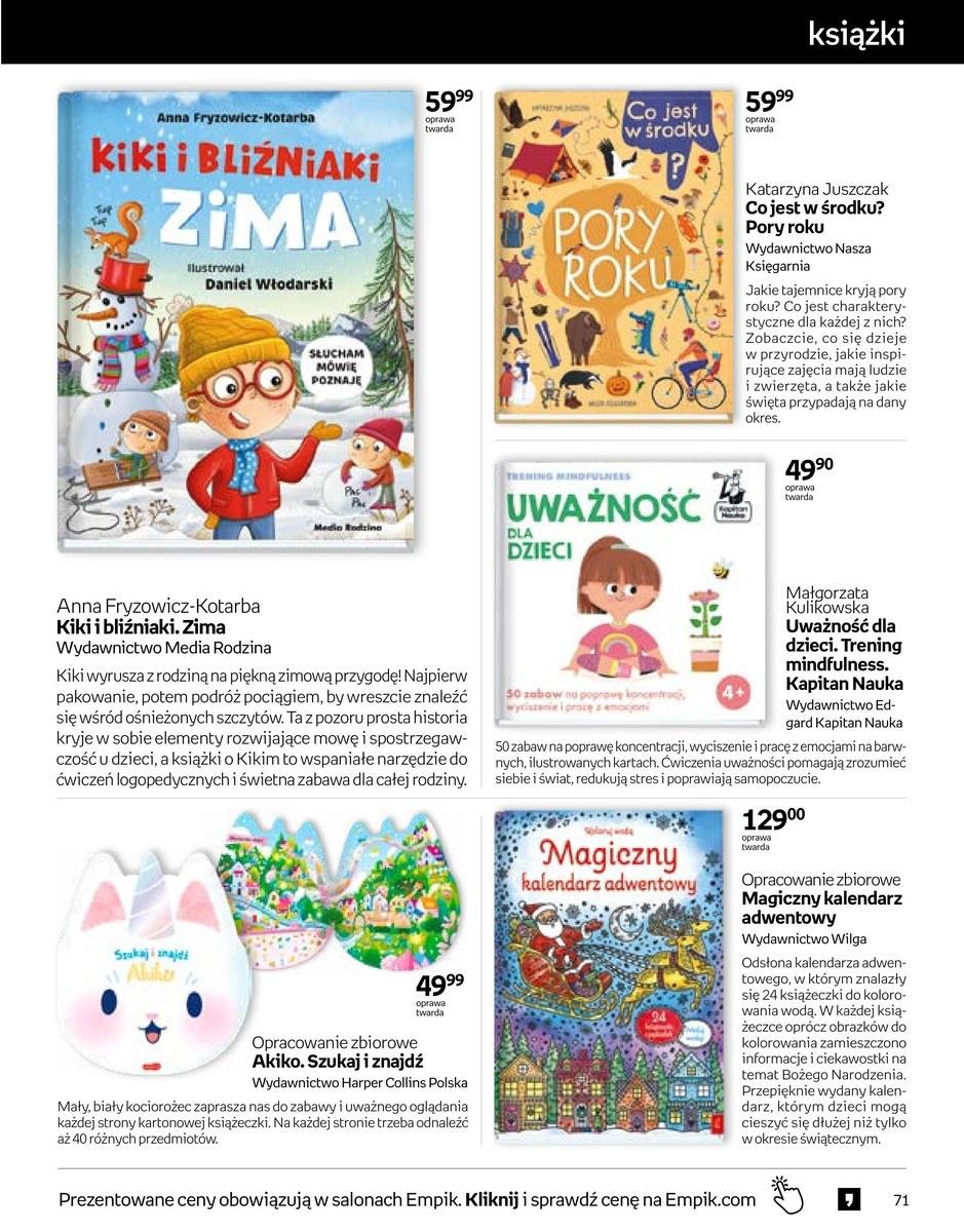 Gazetka promocyjna empik str. 71