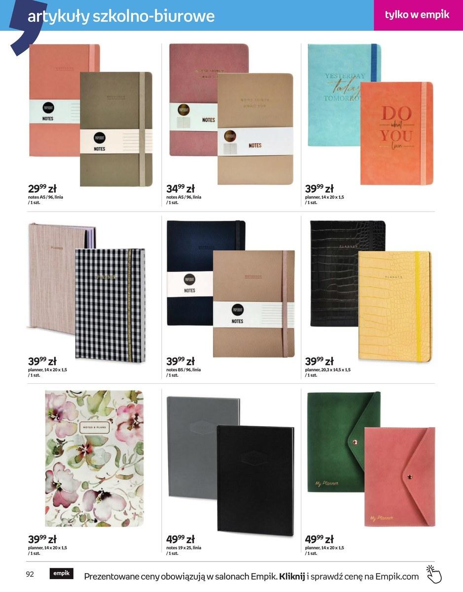 Gazetka promocyjna empik str. 92
