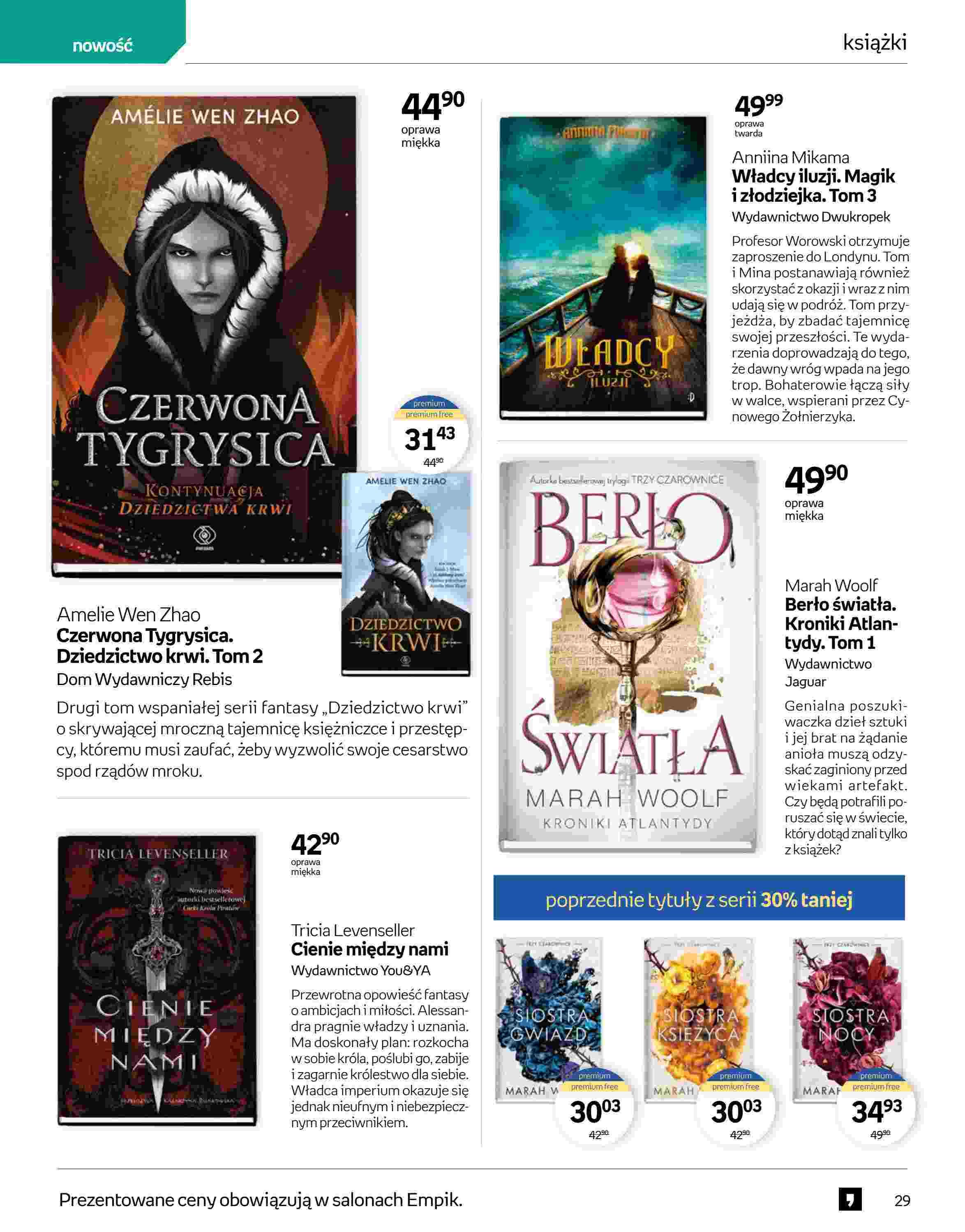 Gazetka promocyjna empik str. 29