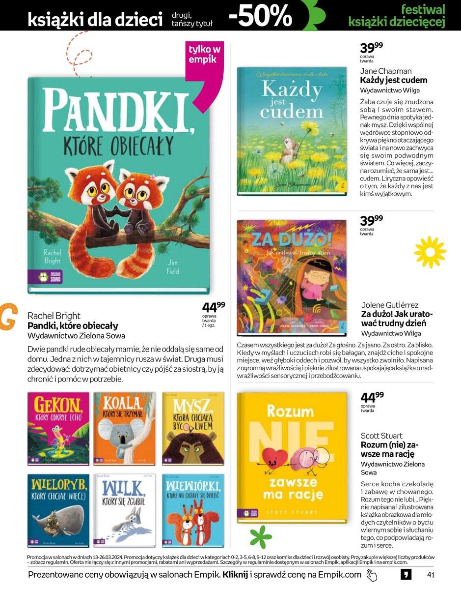 Gazetka promocyjna empik str. 41