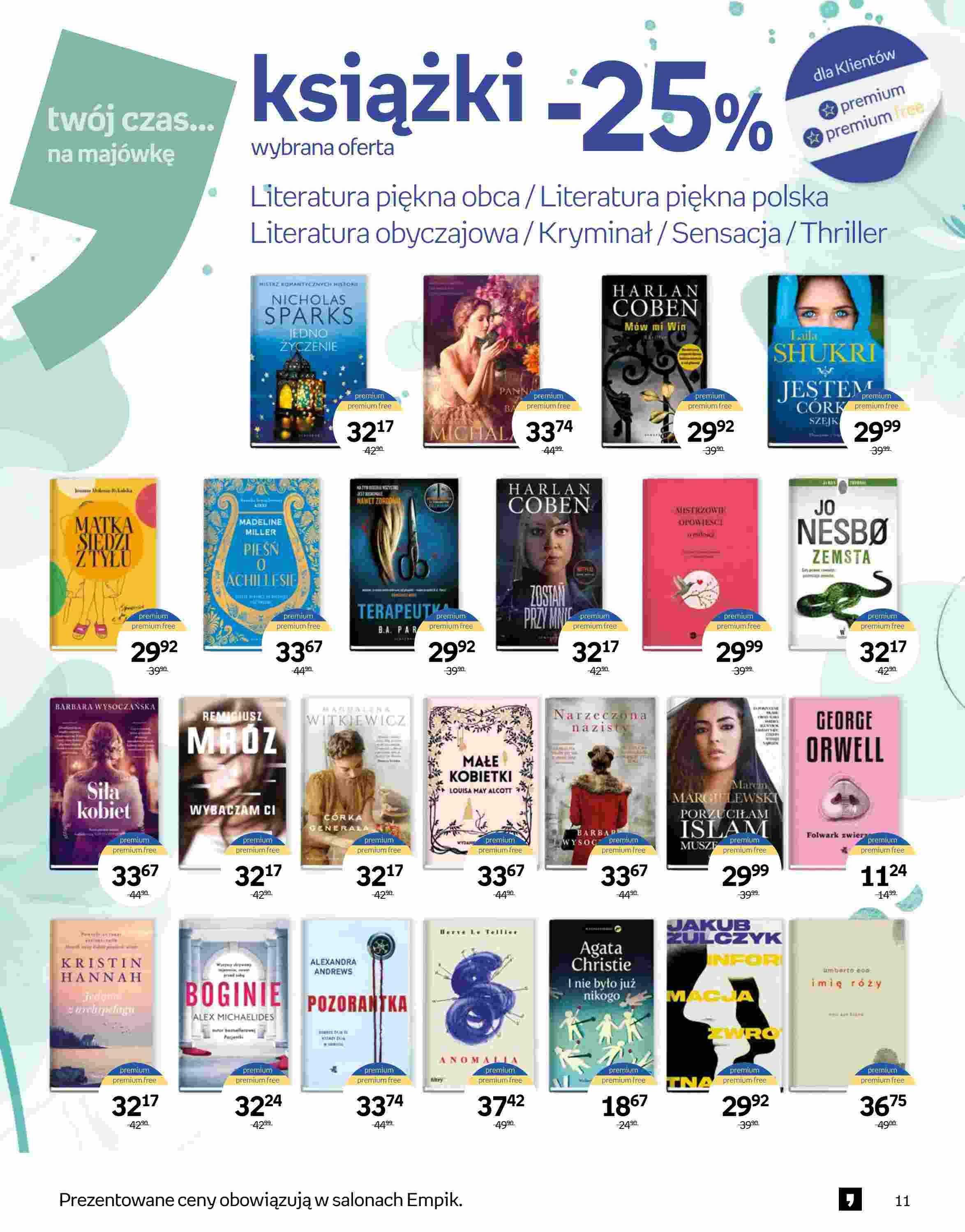 Gazetka promocyjna empik str. 11