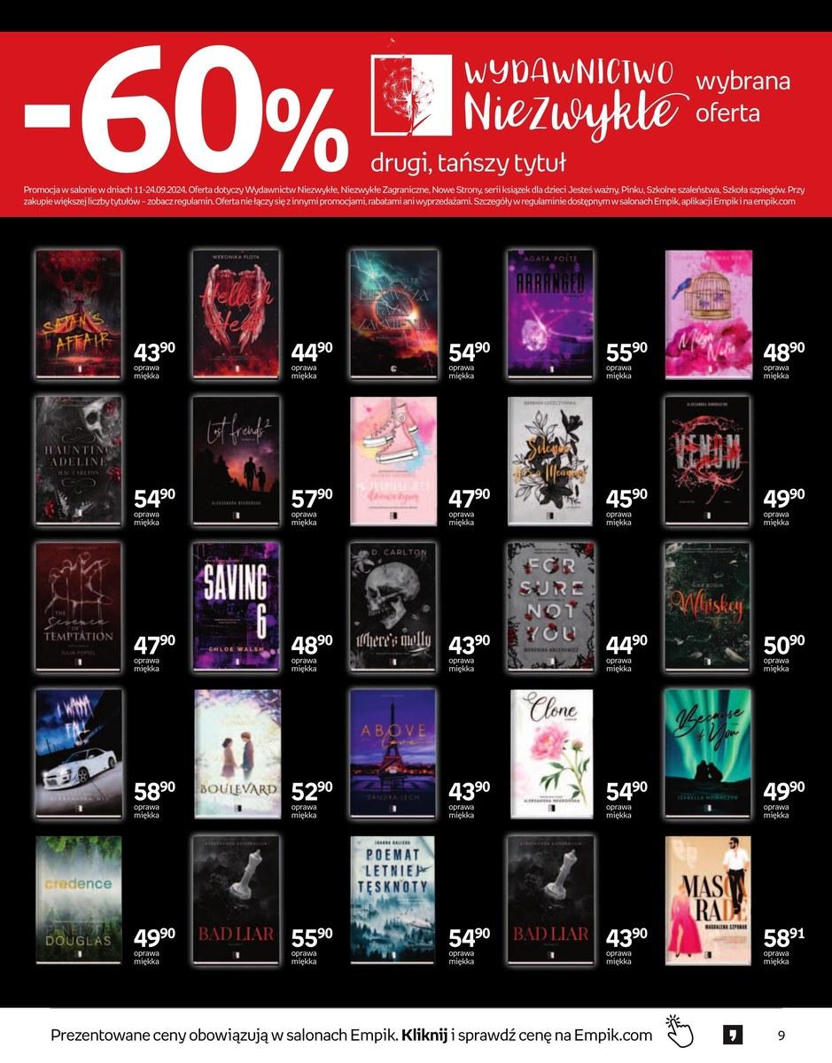 Gazetka promocyjna empik str. 9