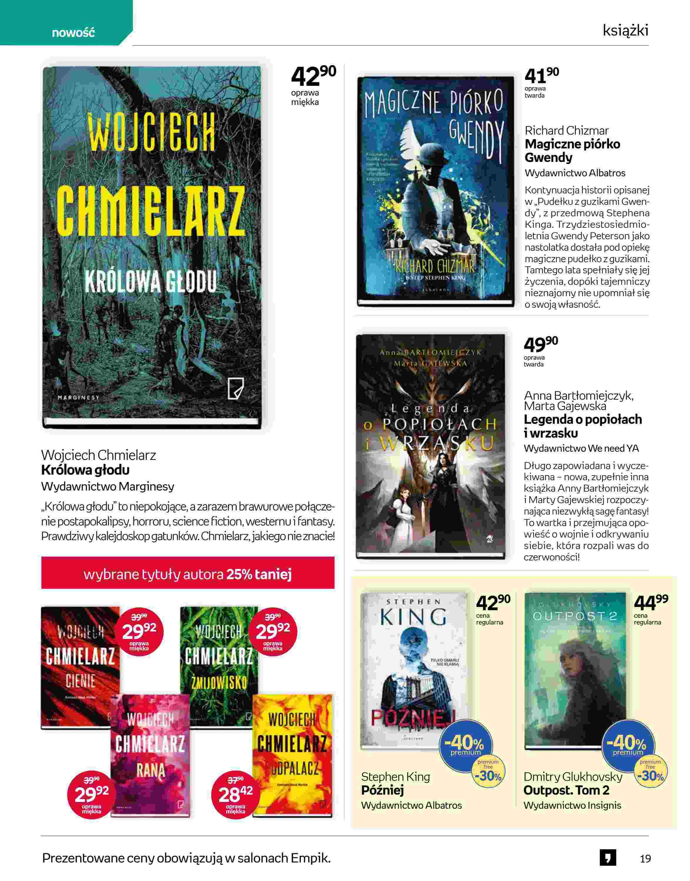 Gazetka promocyjna empik str. 19