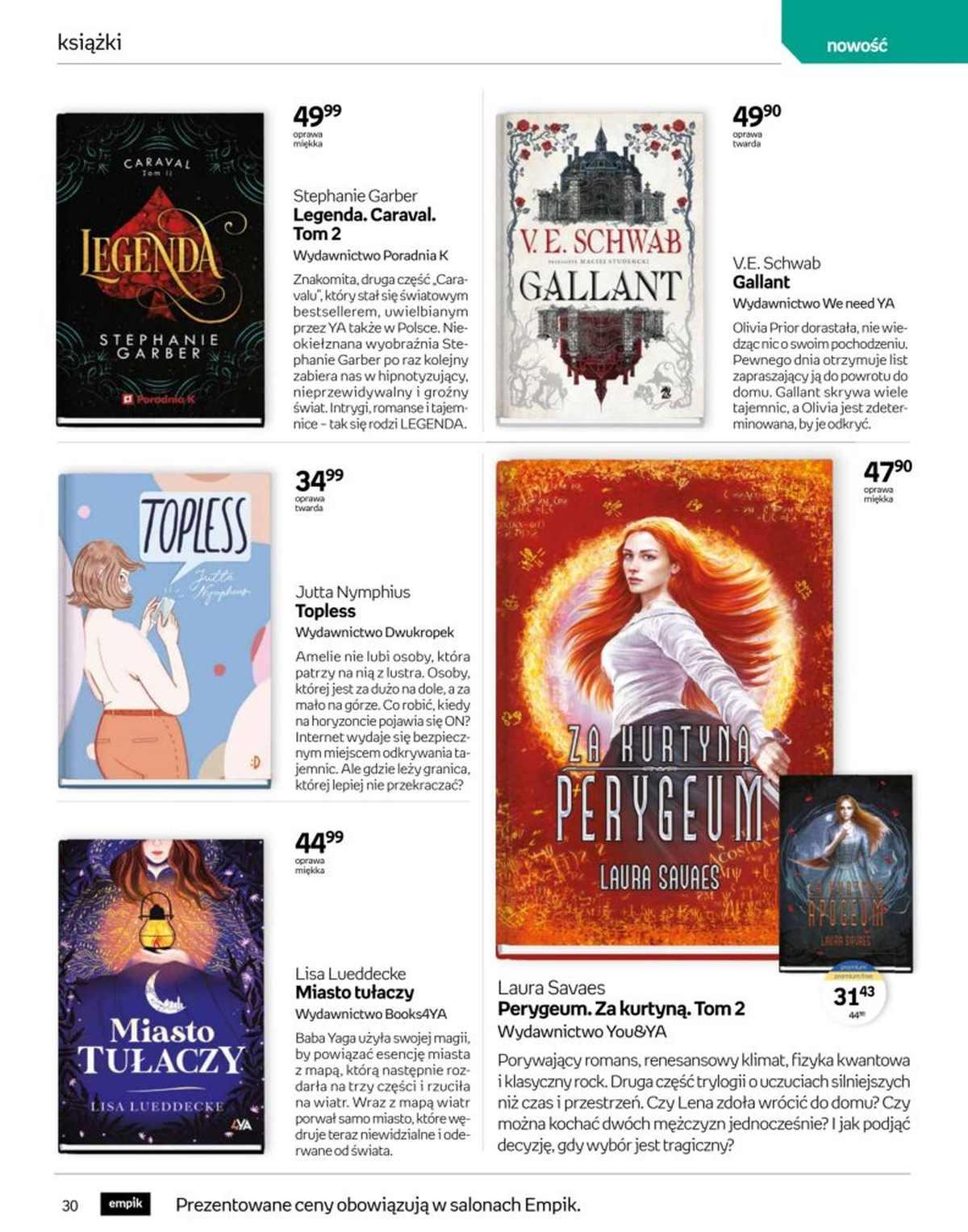 Gazetka promocyjna empik str. 30
