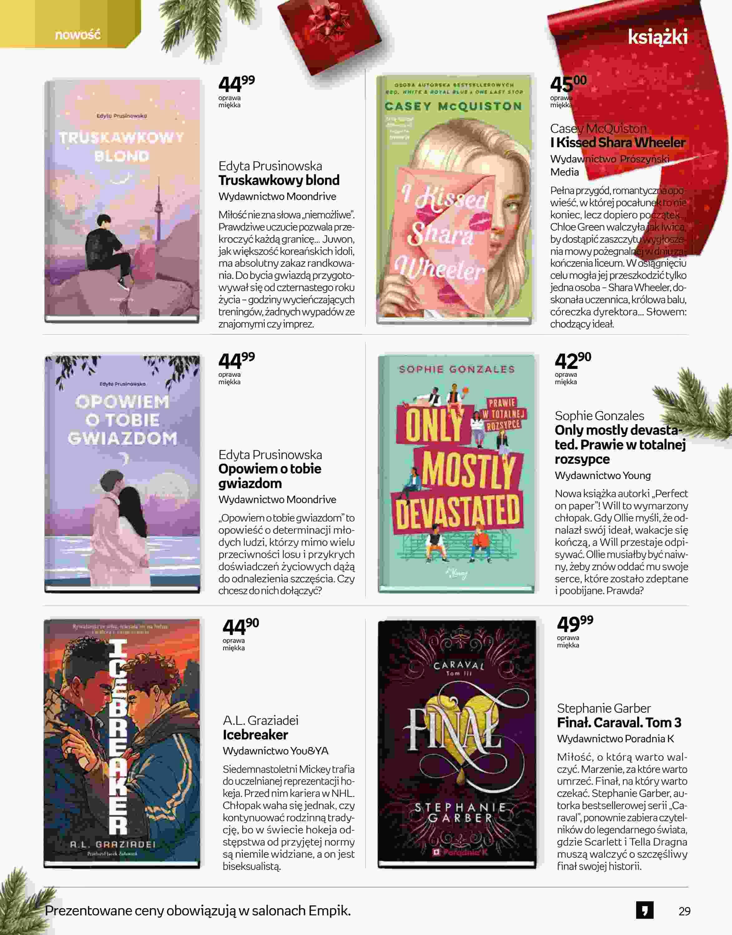 Gazetka promocyjna empik str. 29