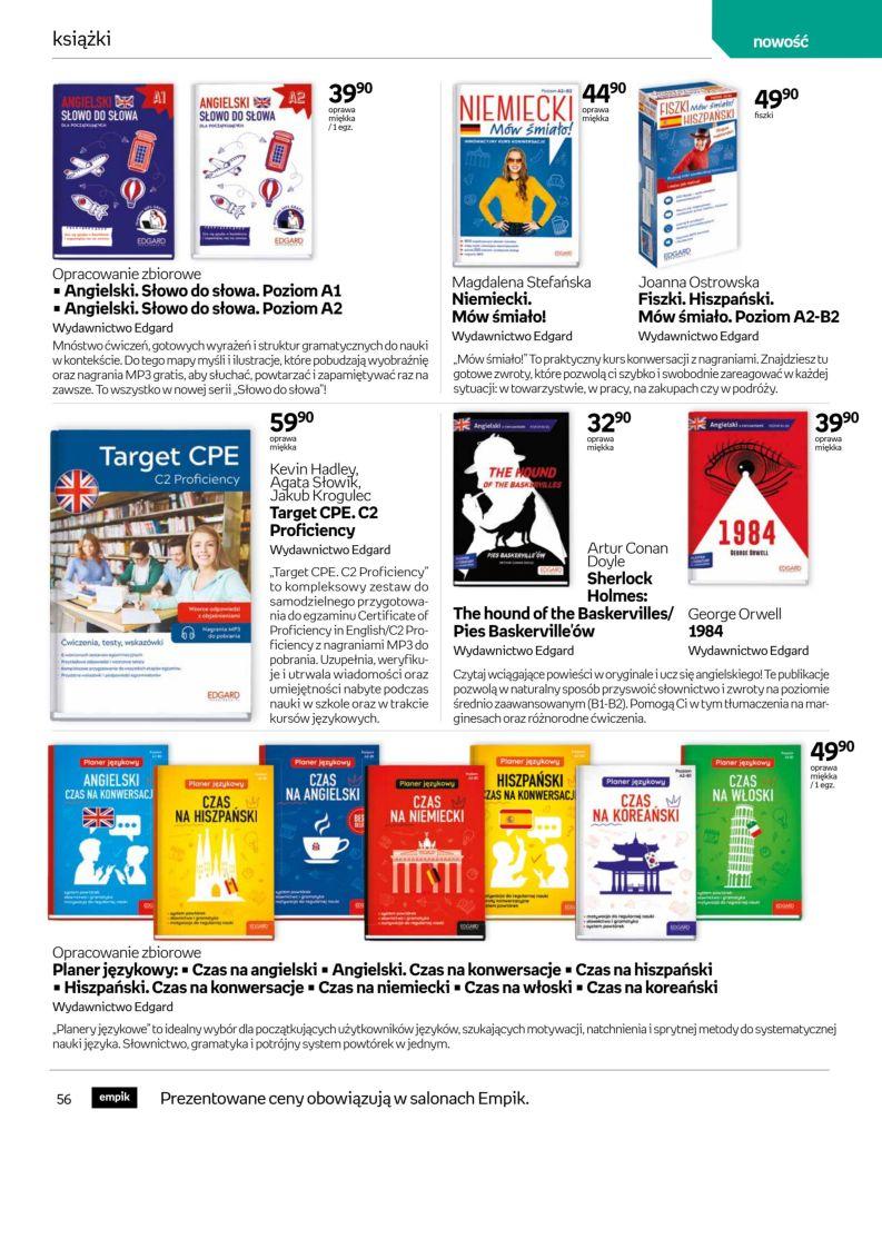 Gazetka promocyjna empik str. 56