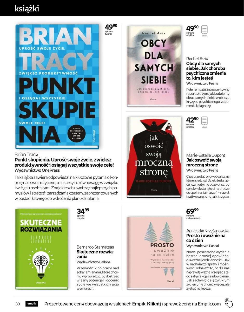 Gazetka promocyjna empik str. 30