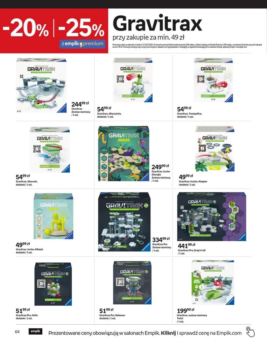 Gazetka promocyjna empik str. 64