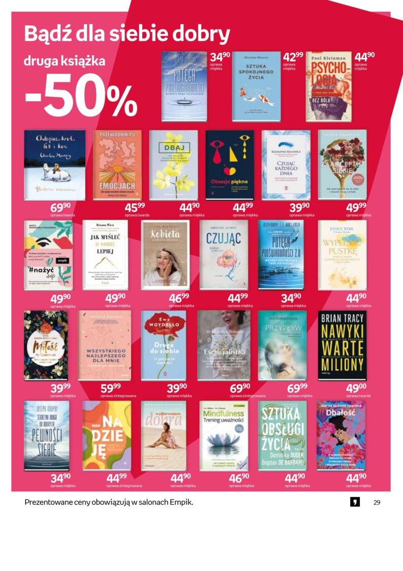 Gazetka promocyjna empik str. 29