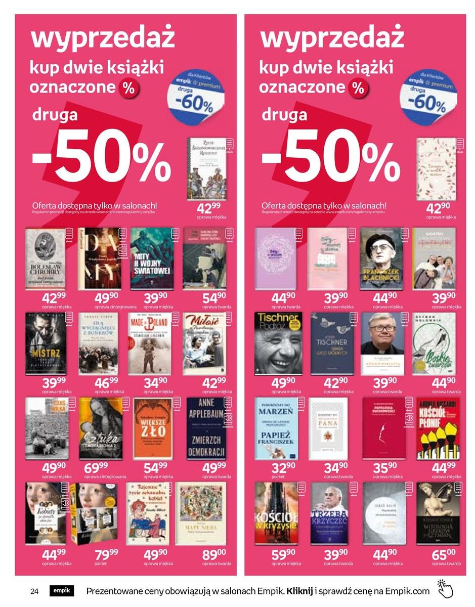 Gazetka promocyjna empik str. 24