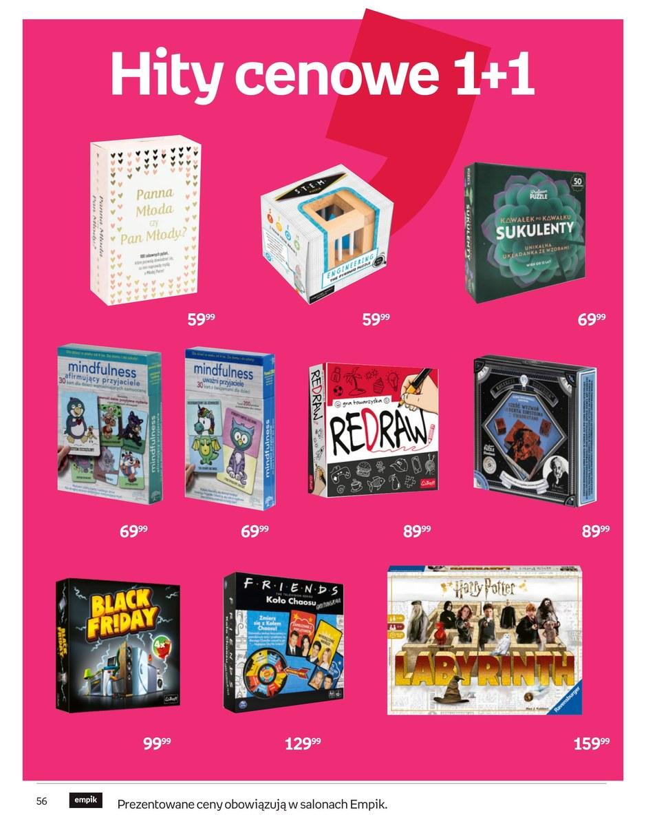 Gazetka promocyjna empik str. 56
