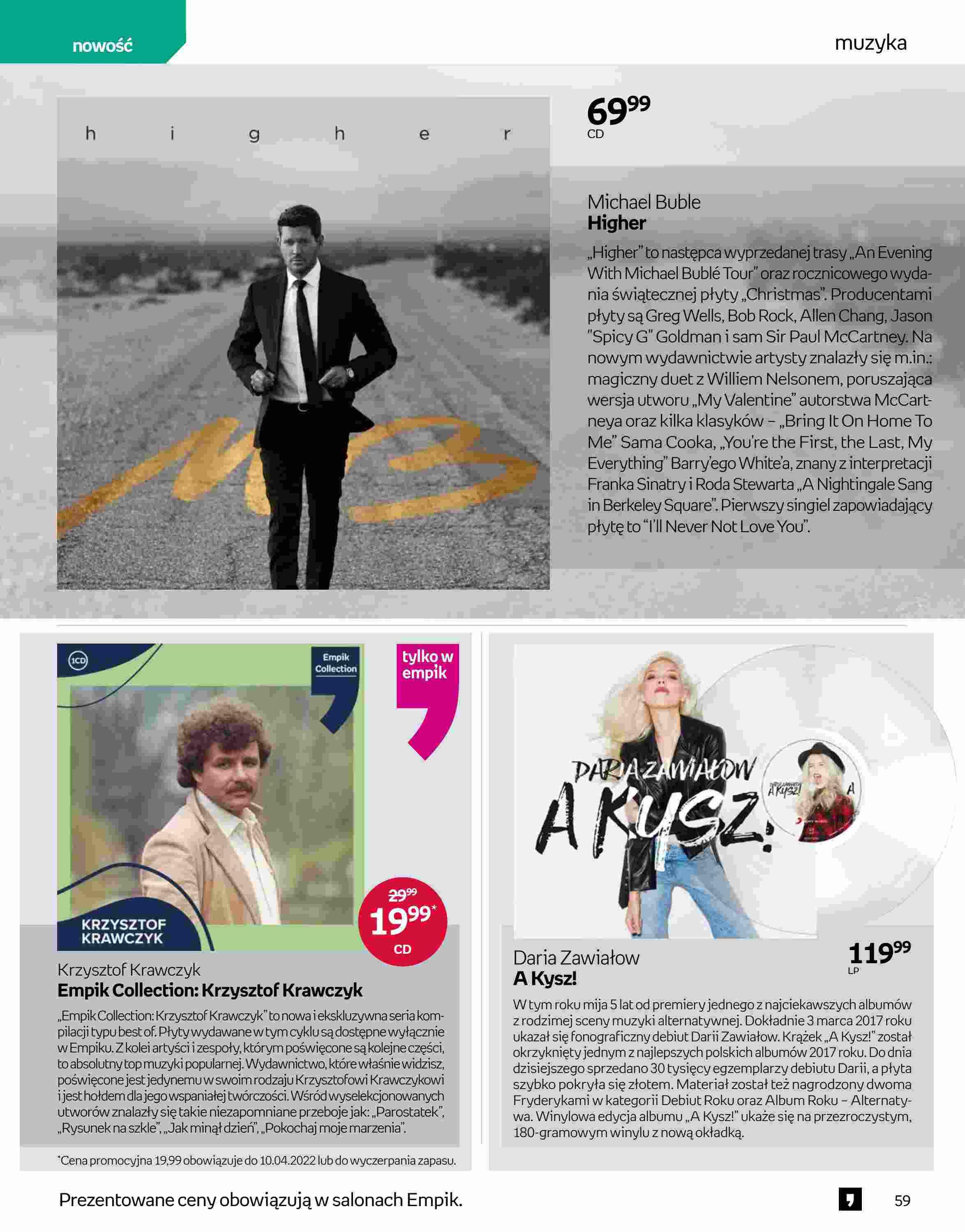Gazetka promocyjna empik str. 59