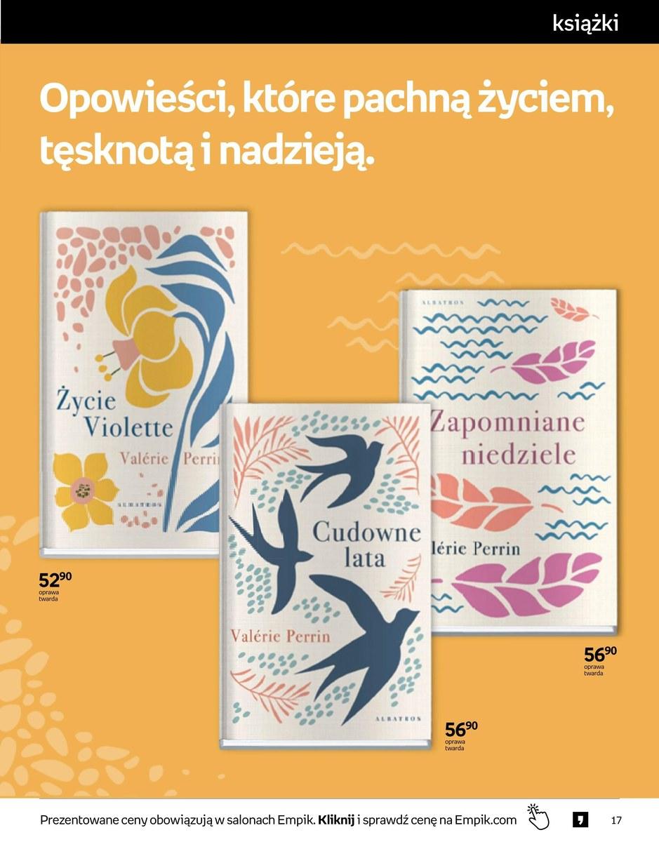 Gazetka promocyjna empik str. 17