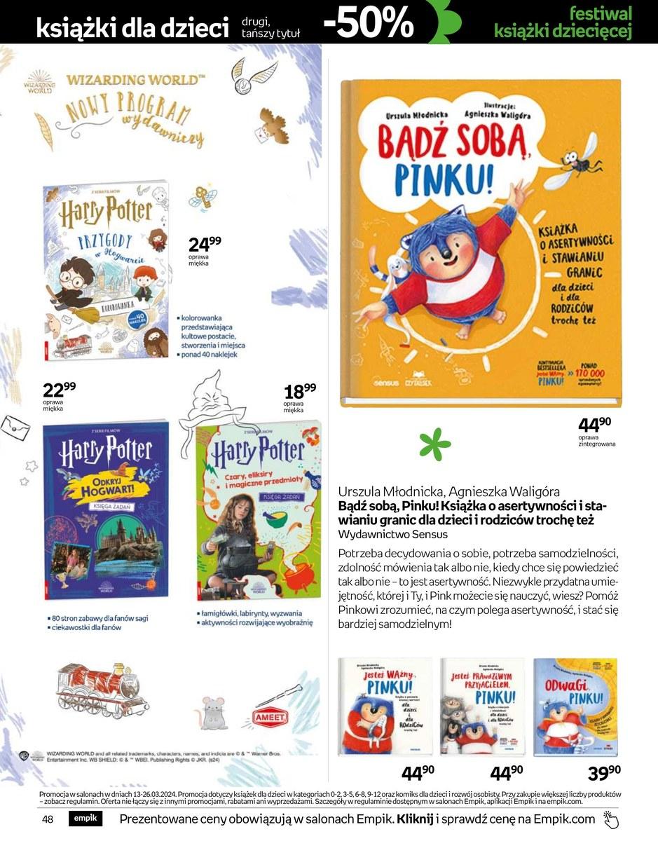 Gazetka promocyjna empik str. 48