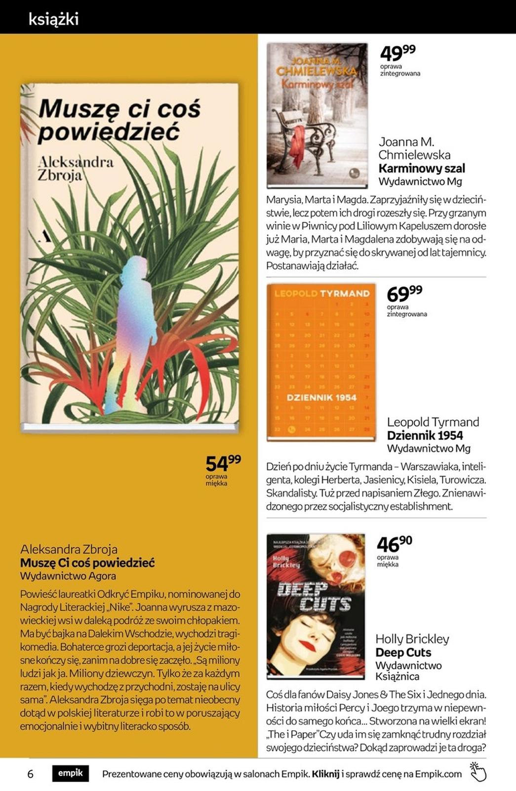 Gazetka promocyjna empik str. 6