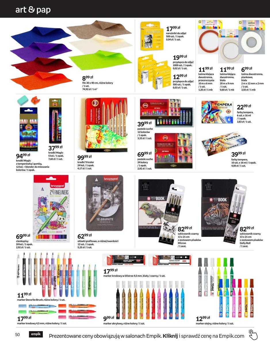 Gazetka promocyjna empik str. 50