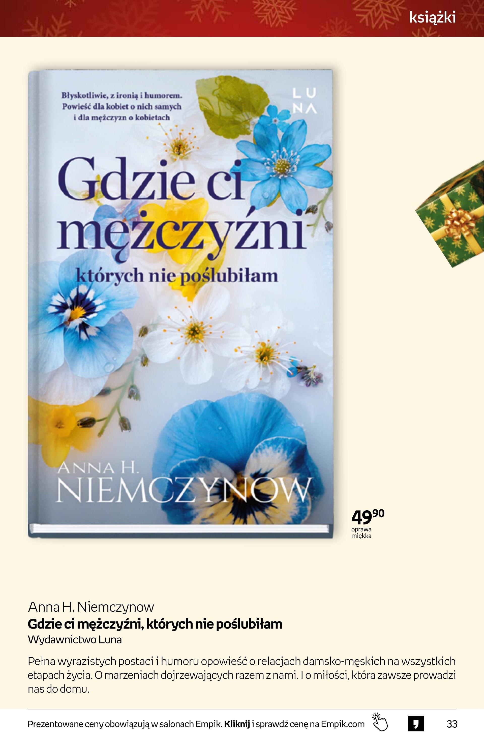 Gazetka promocyjna empik str. 33