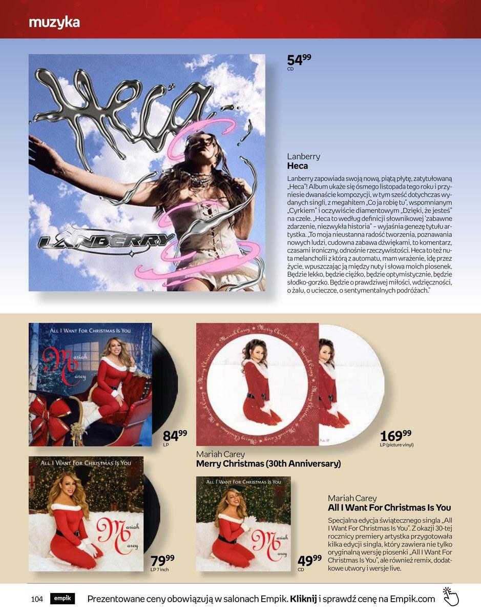 Gazetka promocyjna empik str. 104