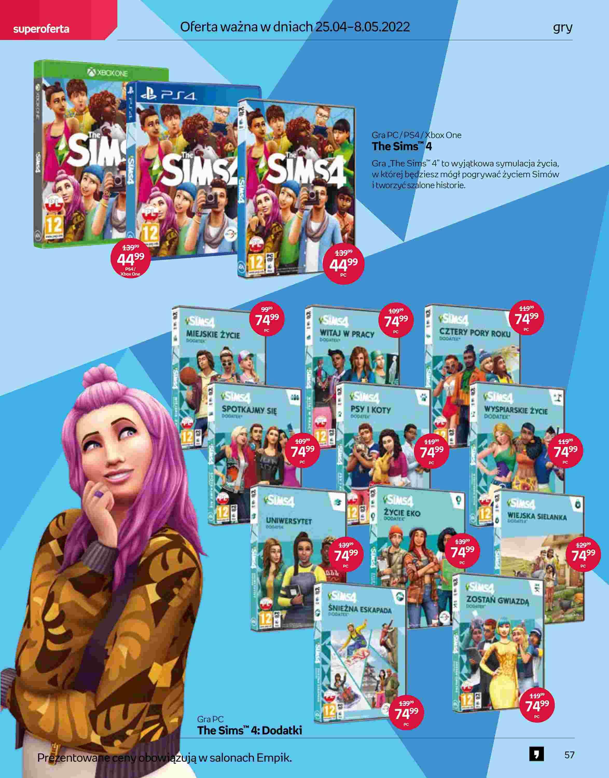 Gazetka promocyjna empik str. 57