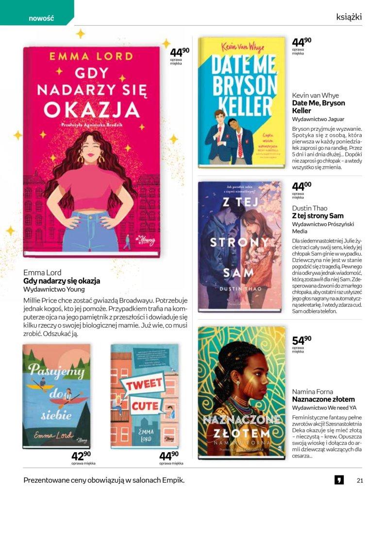 Gazetka promocyjna empik str. 21