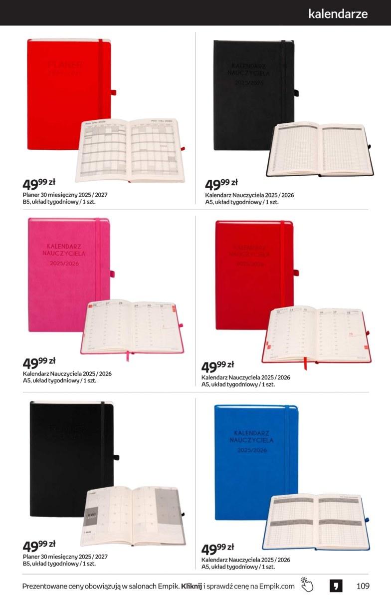 Gazetka promocyjna empik str. 109