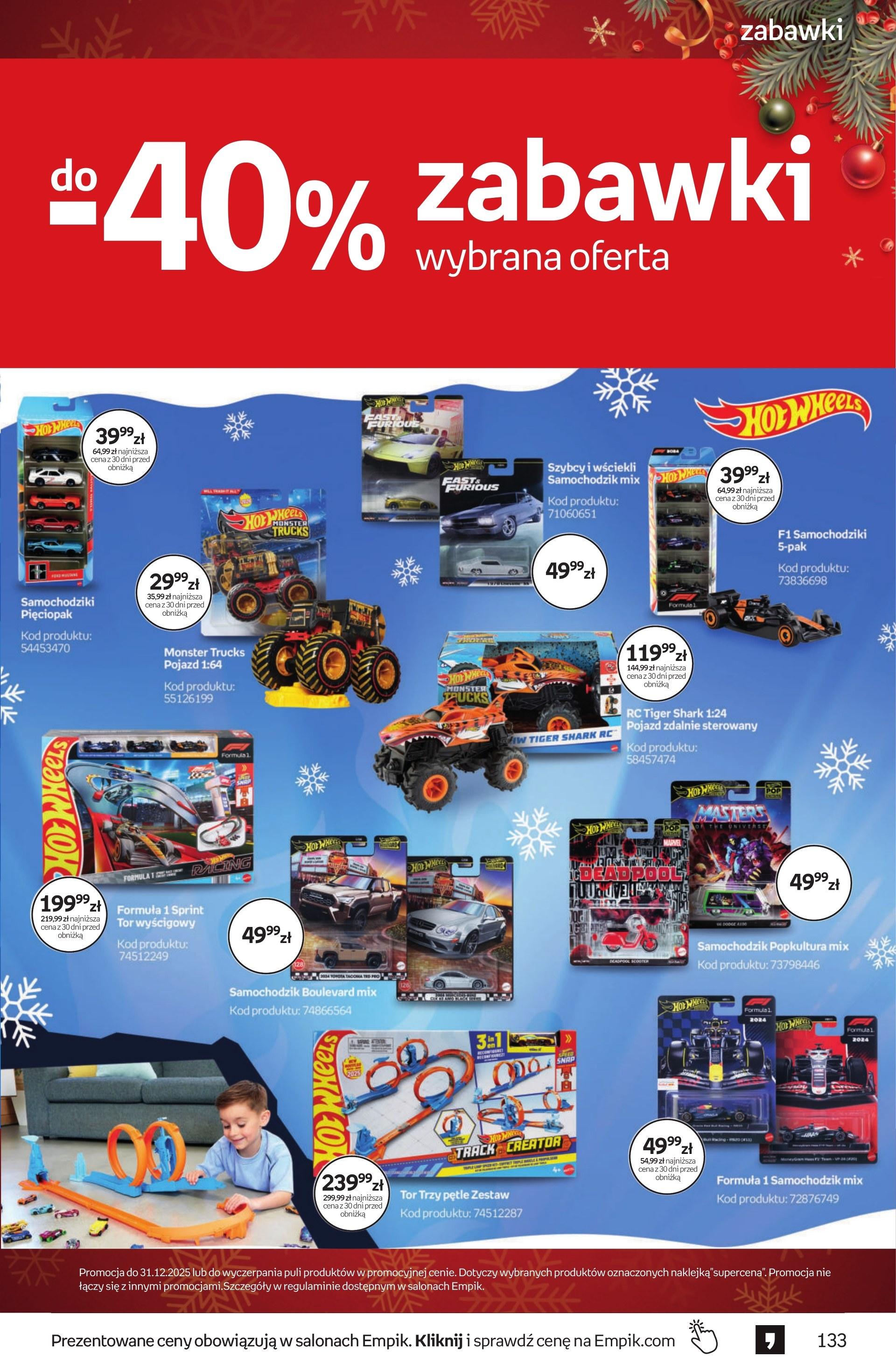 Gazetka promocyjna empik str. 133