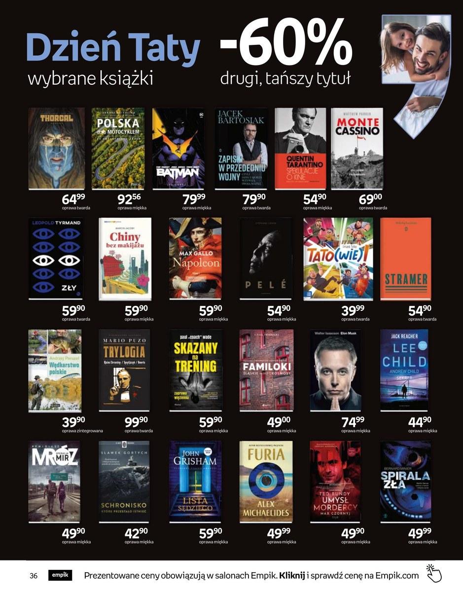 Gazetka promocyjna empik str. 36