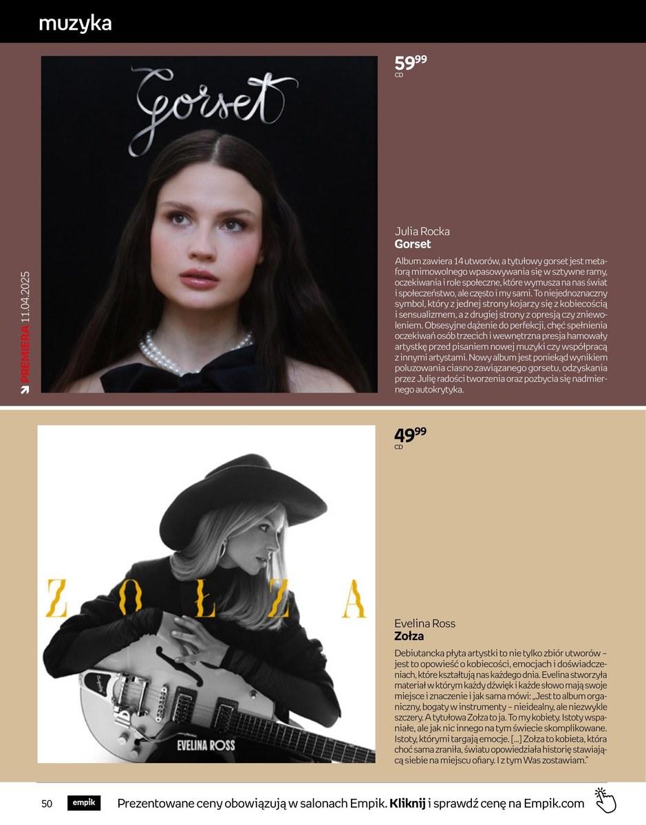 Gazetka promocyjna empik str. 50