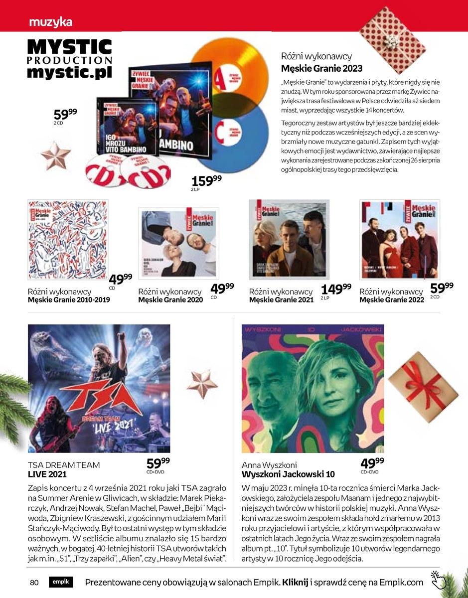 Gazetka promocyjna empik str. 80