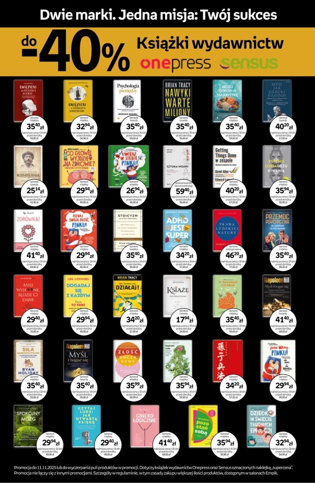 Gazetka promocyjna empik str. 50