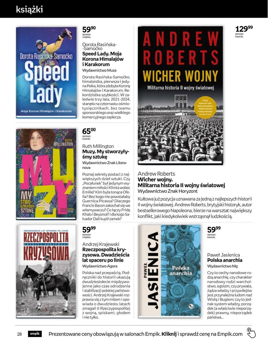 Gazetka promocyjna empik str. 28