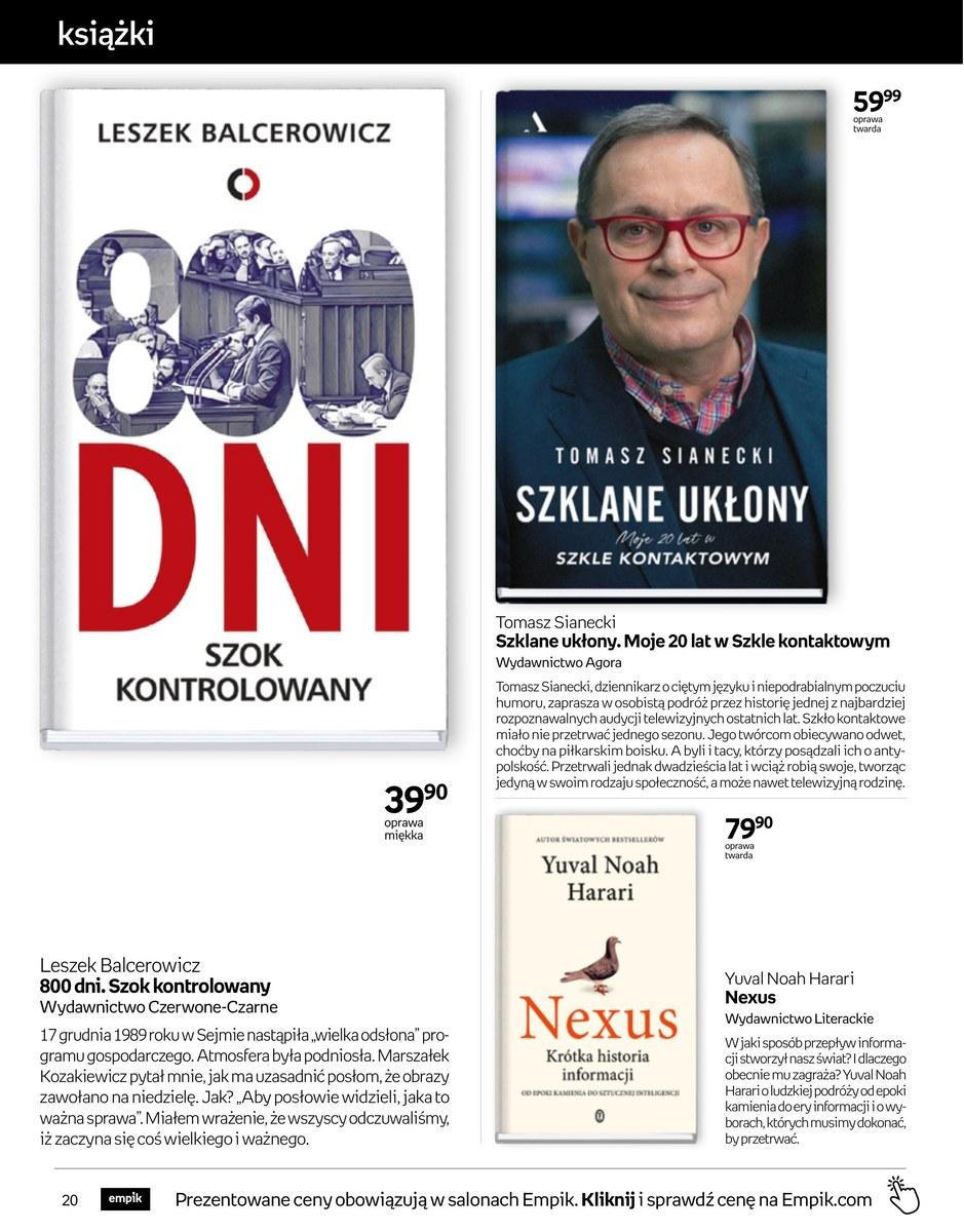 Gazetka promocyjna empik str. 20
