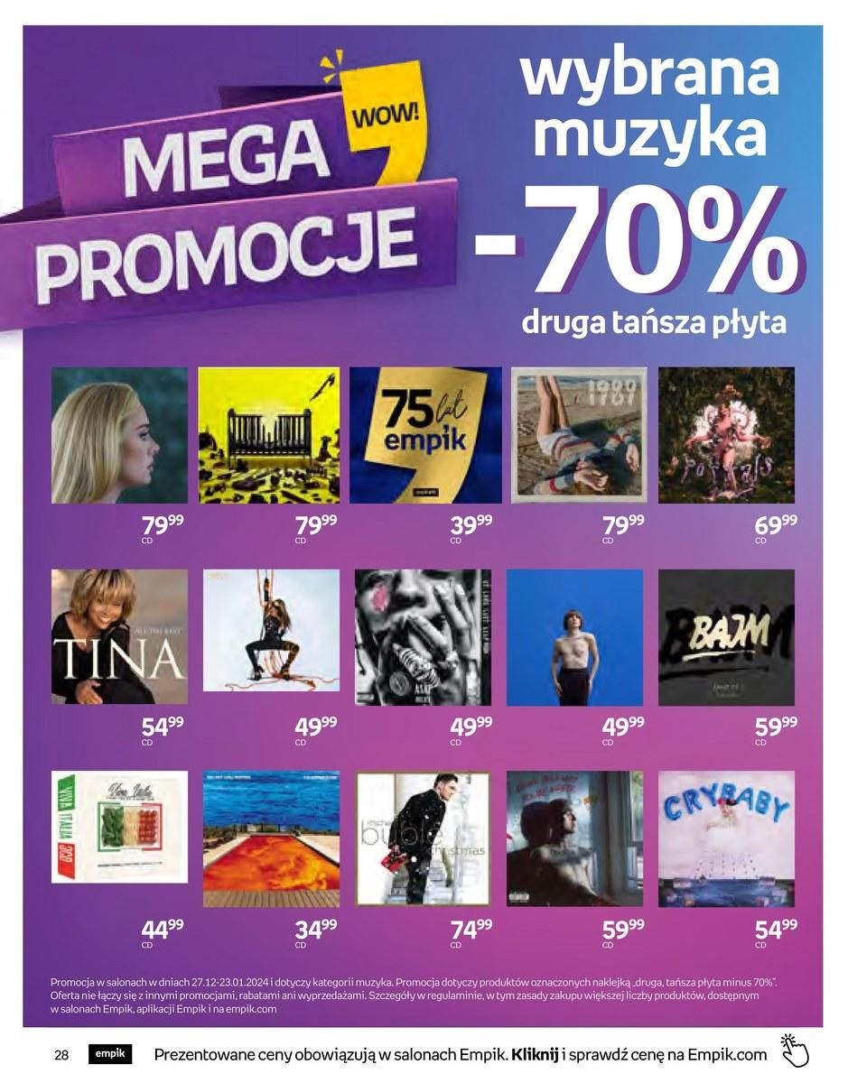 Gazetka promocyjna empik str. 28