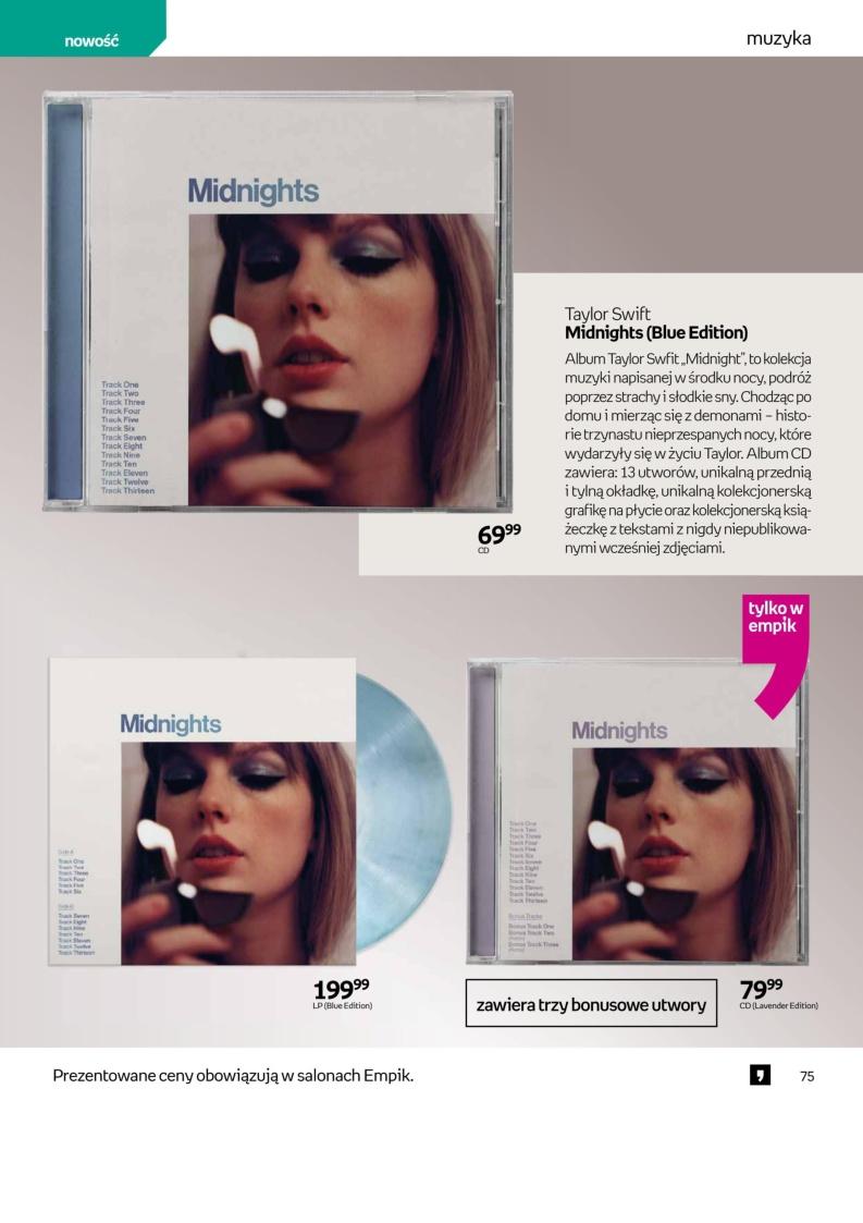Gazetka promocyjna empik str. 75