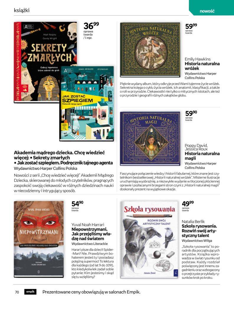 Gazetka promocyjna empik str. 70