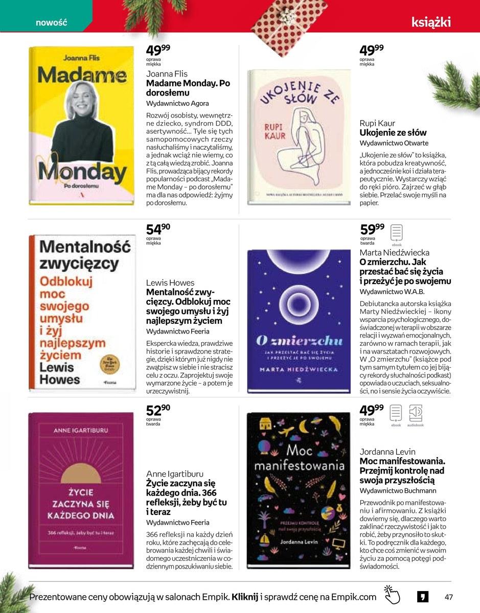 Gazetka promocyjna empik str. 47