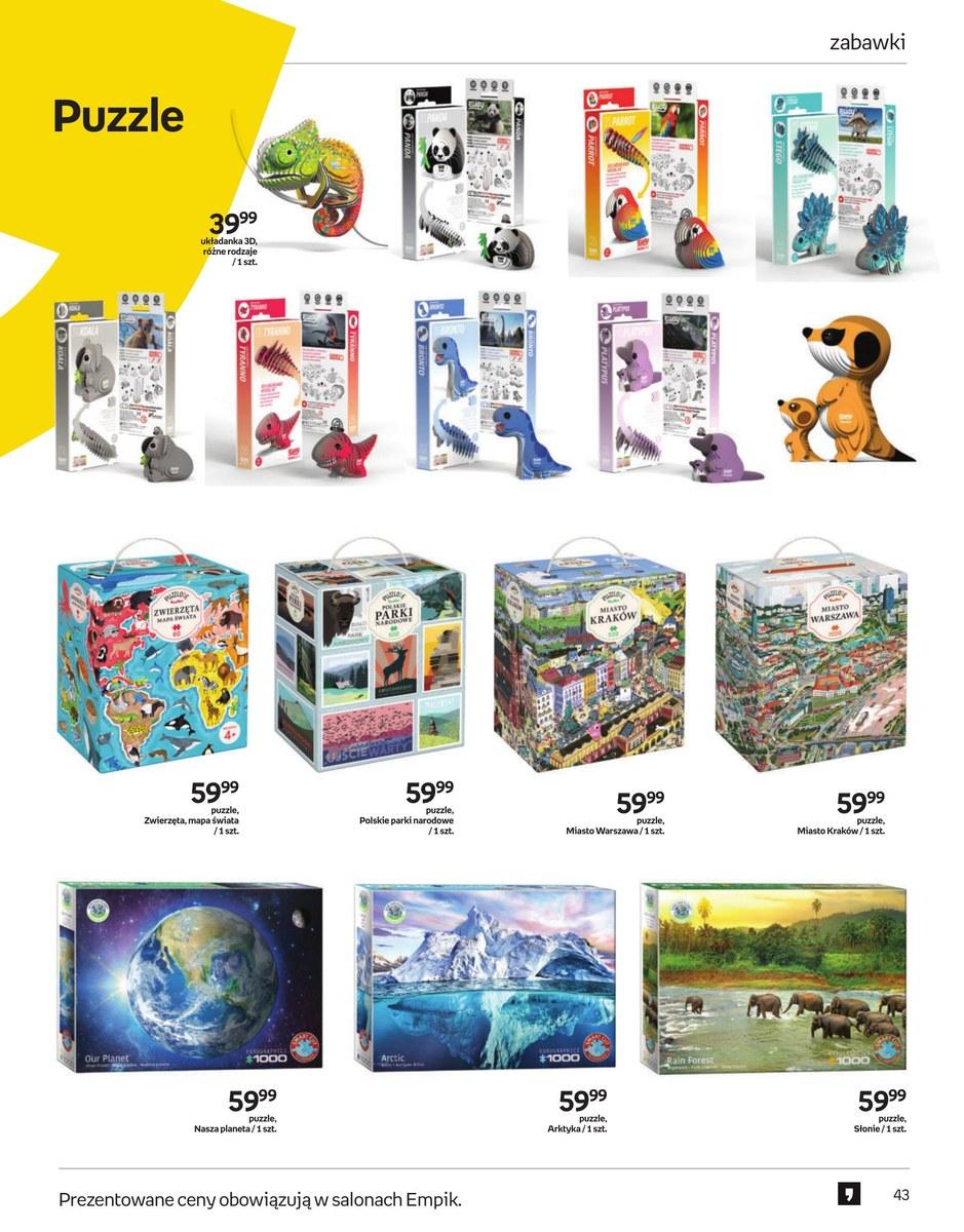 Gazetka promocyjna empik str. 43